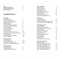 Bathroom Details - PDF & CAD