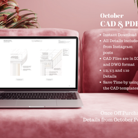 October 2025 Details - PDF & CAD - Commercial Interior