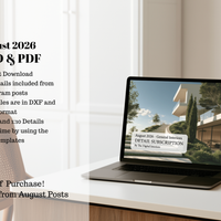 AUGUST 2026 Details - PDF & CAD - General