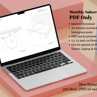 Monthly Details - OCTOBER - PDF Only