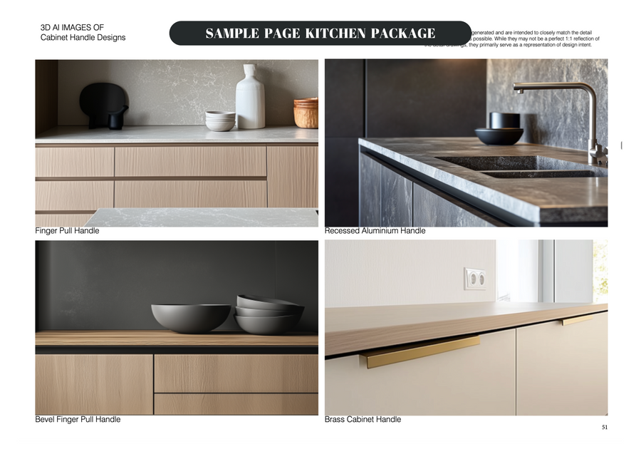 Kitchen Details - PDF & CAD