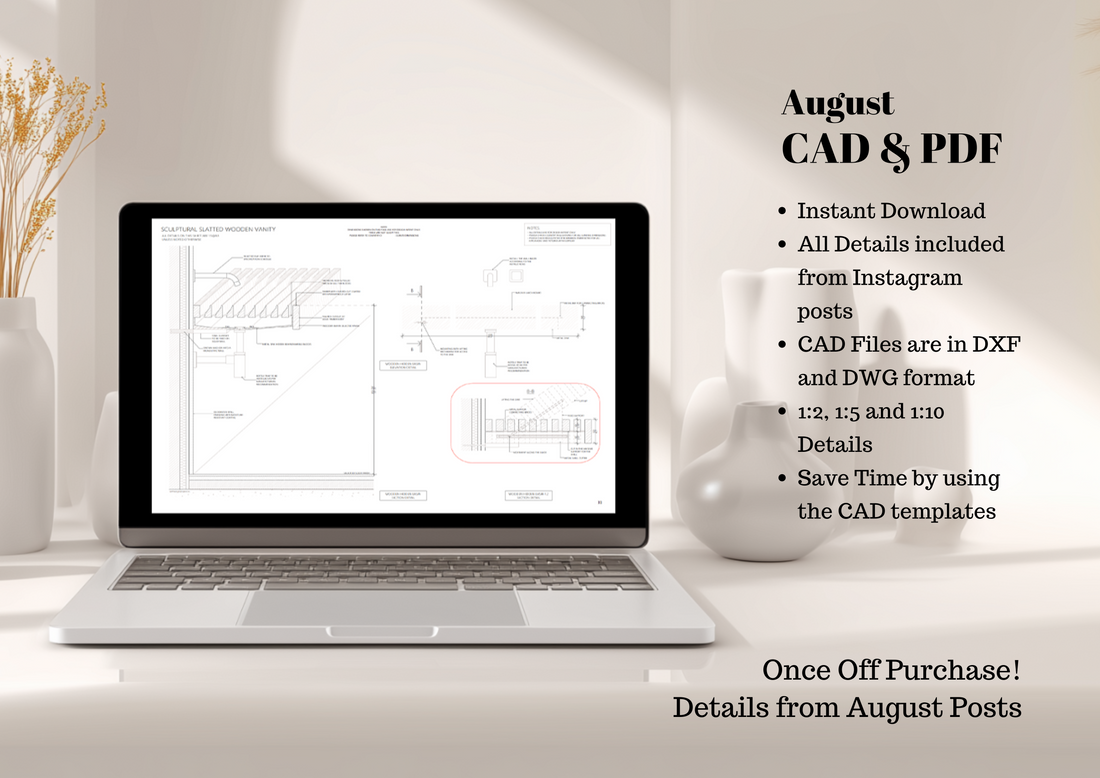 August 2025 Details - PDF & CAD