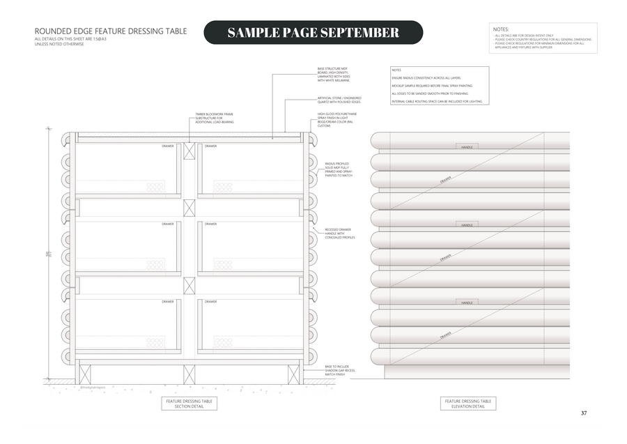 September 2025 Details - PDF & CAD