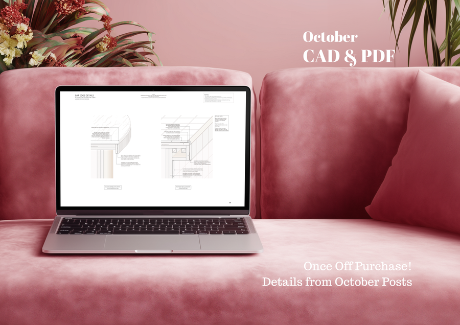 October 2025 Details - PDF & CAD - Commercial Interior
