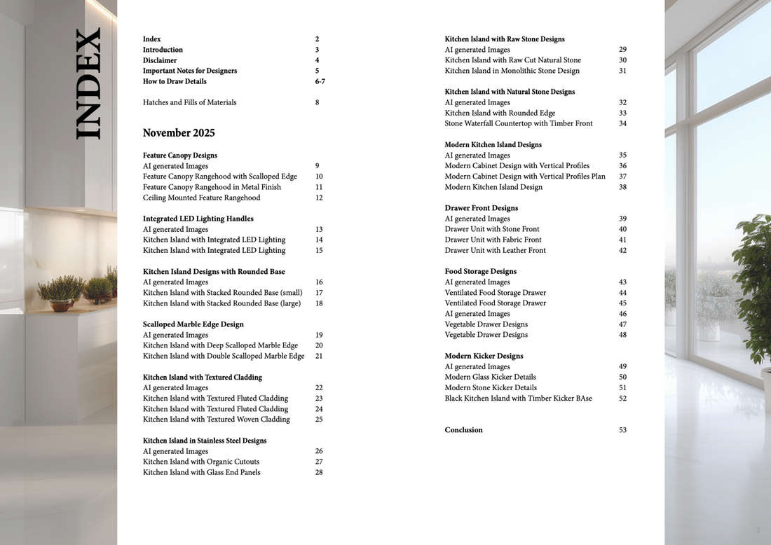 Monthly Details - NOVEMBER - KITCHEN -  PDF Only