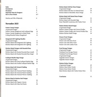 Monthly Details - NOVEMBER - KITCHEN -  PDF Only