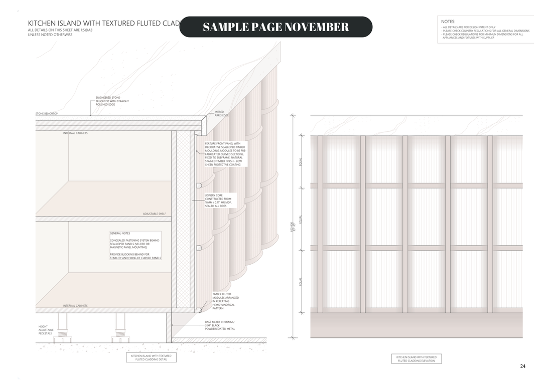 Monthly Details - NOVEMBER - KITCHEN -  PDF Only