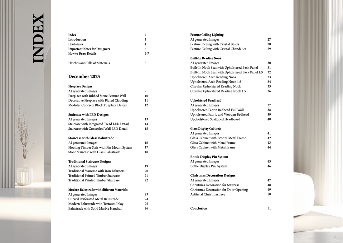 December 2025 Details - PDF & CAD - General Interior