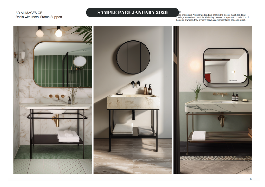 Monthly Details - JANUARY - BATHROOMS -  PDF Only