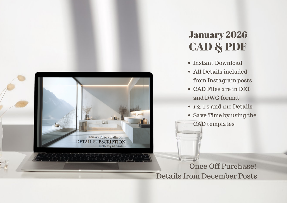 January 2026 Details - PDF & CAD - Bathrooms