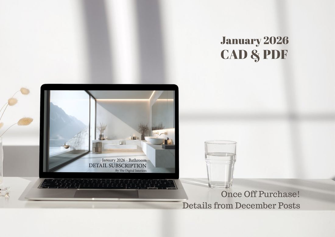 January 2026 Details - PDF & CAD - Bathrooms