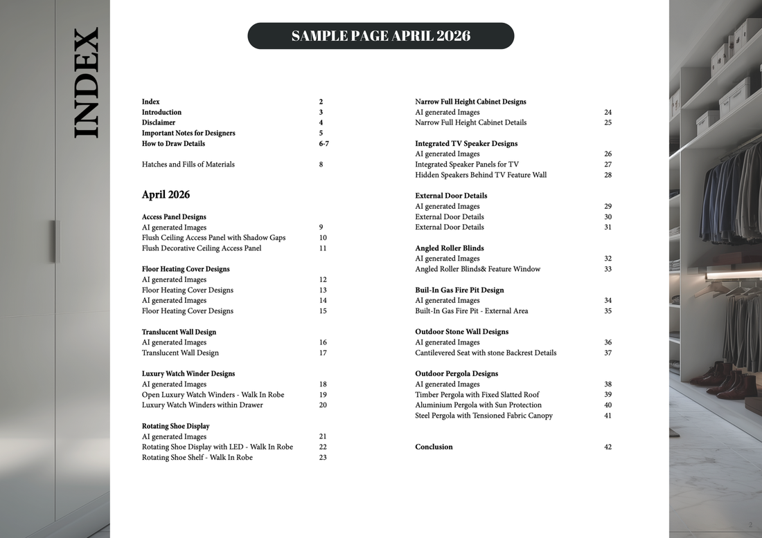 Monthly Details - APRIL - GENERAL -  PDF Only