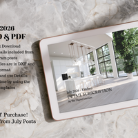 JULY 2026 Details - PDF & CAD - Kitchen