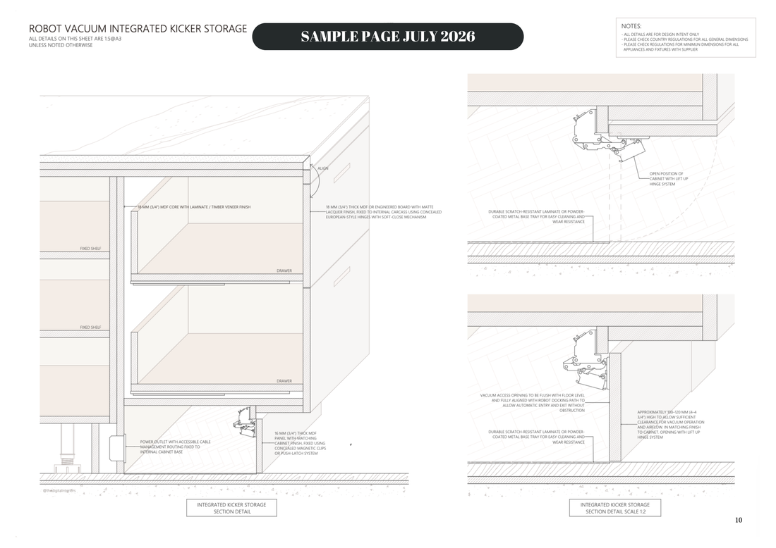 JULY 2026 Details - PDF & CAD - Kitchen