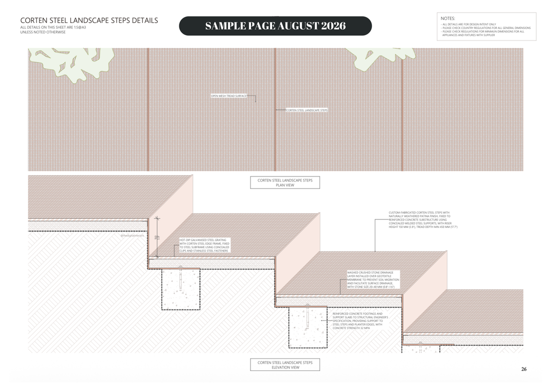 AUGUST 2026 Details - PDF & CAD - General