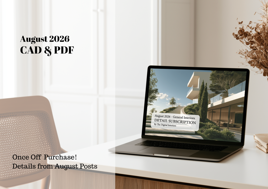 AUGUST 2026 Details - PDF & CAD - General
