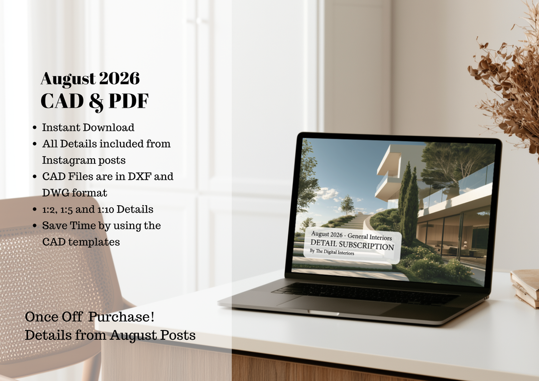 AUGUST 2026 Details - PDF & CAD - General