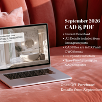 SEPTEMBER 2026 Details - PDF & CAD - Bath