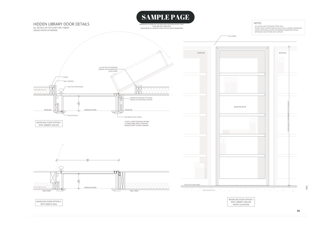 Monthly Details- SEPTEMBER - PDF & CAD