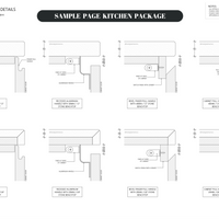 Kitchen Details - PDF & CAD