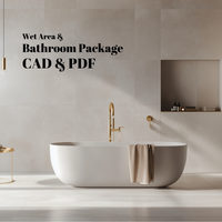 Bathroom Details - PDF & CAD