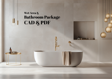 Bathroom Details - PDF & CAD